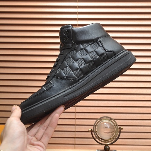 Cheap Louis Vuitton High Tops Shoes For Men #1264986 Replica Wholesale [$88.00 USD] [ITEM#1264986] on Replica Louis Vuitton High Tops Shoes