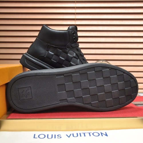 Cheap Louis Vuitton High Tops Shoes For Men #1264986 Replica Wholesale [$88.00 USD] [ITEM#1264986] on Replica Louis Vuitton High Tops Shoes