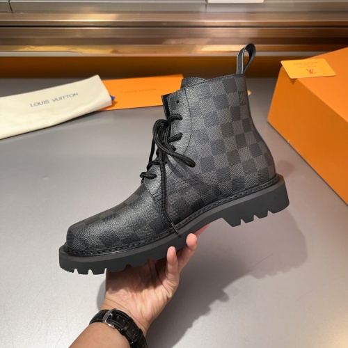 Cheap Louis Vuitton Boots For Men #1264989 Replica Wholesale [$145.00 USD] [ITEM#1264989] on Replica Louis Vuitton Boots