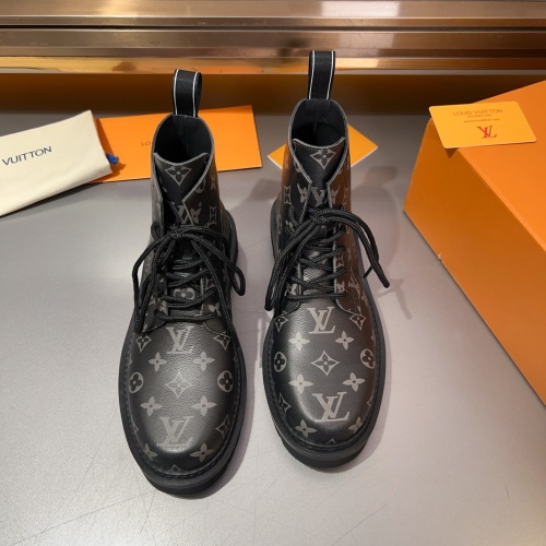 Cheap Louis Vuitton Boots For Men #1264991 Replica Wholesale [$145.00 USD] [ITEM#1264991] on Replica Louis Vuitton Boots