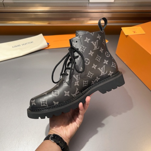 Cheap Louis Vuitton Boots For Men #1264991 Replica Wholesale [$145.00 USD] [ITEM#1264991] on Replica Louis Vuitton Boots