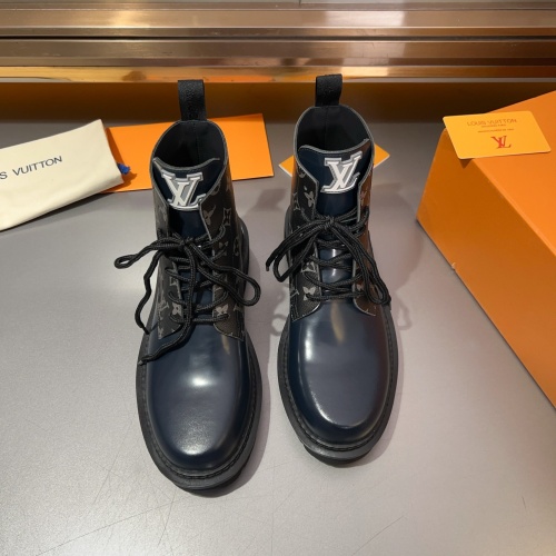 Cheap Louis Vuitton Boots For Men #1264993 Replica Wholesale [$145.00 USD] [ITEM#1264993] on Replica Louis Vuitton Boots