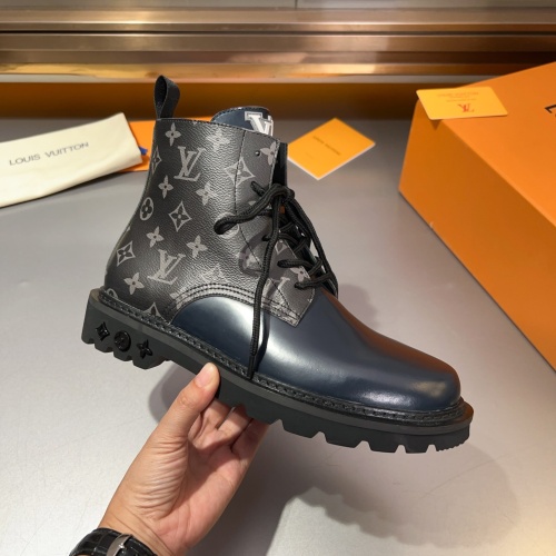 Cheap Louis Vuitton Boots For Men #1264993 Replica Wholesale [$145.00 USD] [ITEM#1264993] on Replica Louis Vuitton Boots