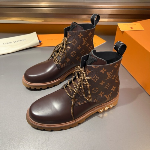 Cheap Louis Vuitton Boots For Men #1264994 Replica Wholesale [$145.00 USD] [ITEM#1264994] on Replica Louis Vuitton Boots