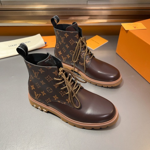 Cheap Louis Vuitton Boots For Men #1264994 Replica Wholesale [$145.00 USD] [ITEM#1264994] on Replica Louis Vuitton Boots