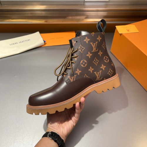 Cheap Louis Vuitton Boots For Men #1264994 Replica Wholesale [$145.00 USD] [ITEM#1264994] on Replica Louis Vuitton Boots