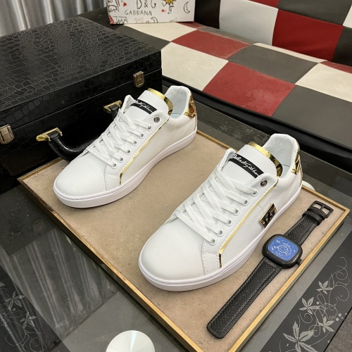 Cheap Dolce &amp; Gabbana D&amp;G Casual Shoes For Men #1265017 Replica Wholesale [$76.00 USD] [ITEM#1265017] on Replica Dolce &amp; Gabbana D&amp;G Casual Shoes