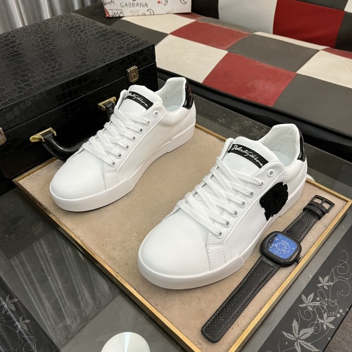 Cheap Dolce &amp; Gabbana D&amp;G Casual Shoes For Women #1265022 Replica Wholesale [$76.00 USD] [ITEM#1265022] on Replica Dolce &amp; Gabbana D&amp;G Casual Shoes