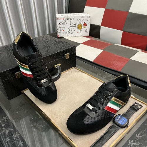 Cheap Dolce &amp; Gabbana D&amp;G Casual Shoes For Men #1265024 Replica Wholesale [$80.00 USD] [ITEM#1265024] on Replica Dolce &amp; Gabbana D&amp;G Casual Shoes