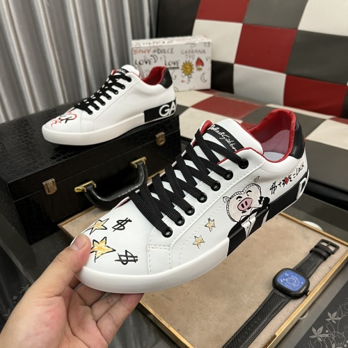 Cheap Dolce &amp; Gabbana D&amp;G Casual Shoes For Women #1265047 Replica Wholesale [$85.00 USD] [ITEM#1265047] on Replica Dolce &amp; Gabbana D&amp;G Casual Shoes