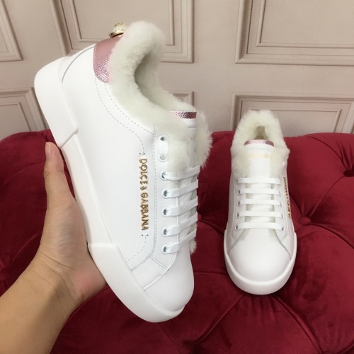 Cheap Dolce &amp; Gabbana D&amp;G Casual Shoes For Women #1265071 Replica Wholesale [$105.00 USD] [ITEM#1265071] on Replica Dolce &amp; Gabbana D&amp;G Casual Shoes