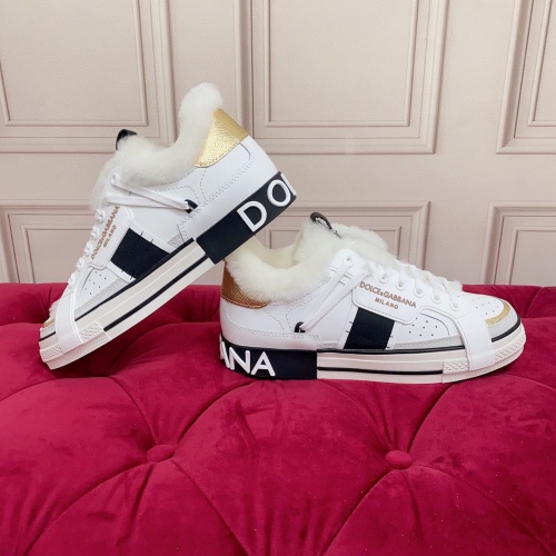 Cheap Dolce &amp; Gabbana D&amp;G Casual Shoes For Women #1265097 Replica Wholesale [$118.00 USD] [ITEM#1265097] on Replica Dolce &amp; Gabbana D&amp;G Casual Shoes