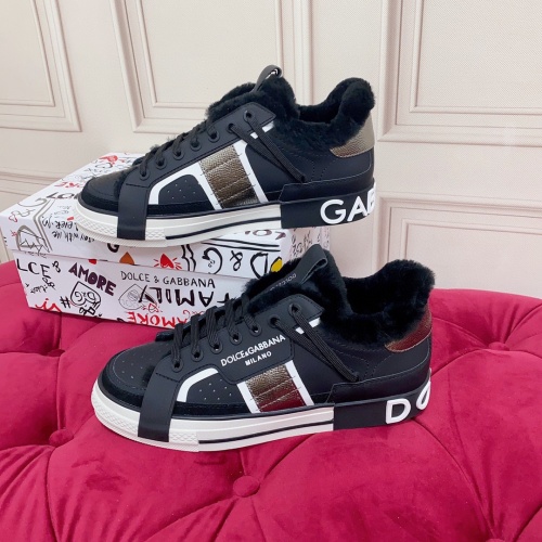 Cheap Dolce &amp; Gabbana D&amp;G Casual Shoes For Men #1265098 Replica Wholesale [$118.00 USD] [ITEM#1265098] on Replica Dolce &amp; Gabbana D&amp;G Casual Shoes