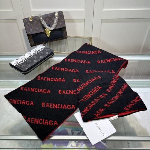 Cheap Balenciaga Hat and Scarf Set #1265130 Replica Wholesale [$45.00 USD] [ITEM#1265130] on Replica Balenciaga Hat and Scarf and Glove Set