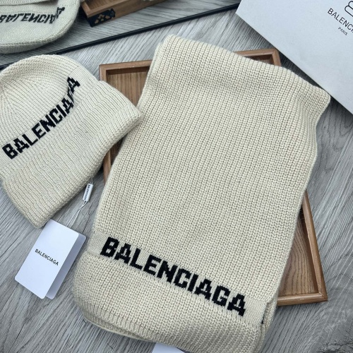 Cheap Balenciaga Hat and Scarf Set #1265133 Replica Wholesale [$48.00 USD] [ITEM#1265133] on Replica Balenciaga Hat and Scarf and Glove Set