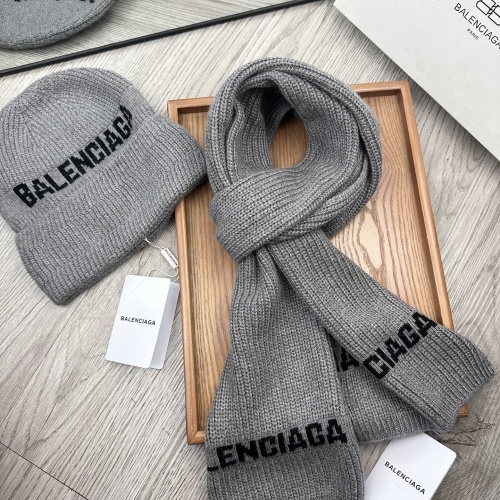 Cheap Balenciaga Hat and Scarf Set #1265135 Replica Wholesale [$48.00 USD] [ITEM#1265135] on Replica Balenciaga Hat and Scarf and Glove Set