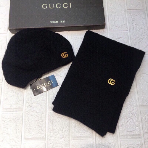 Cheap Gucci Hat and Scarf Set #1265164 Replica Wholesale [$52.00 USD] [ITEM#1265164] on Replica Gucci Hat and Scarf and Glove Set