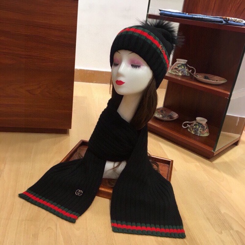 Cheap Gucci Hat and Scarf Set #1265169 Replica Wholesale [$52.00 USD] [ITEM#1265169] on Replica Gucci Hat and Scarf and Glove Set