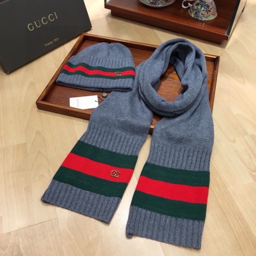 Cheap Gucci Hat and Scarf Set #1265170 Replica Wholesale [$52.00 USD] [ITEM#1265170] on Replica Gucci Hat and Scarf and Glove Set