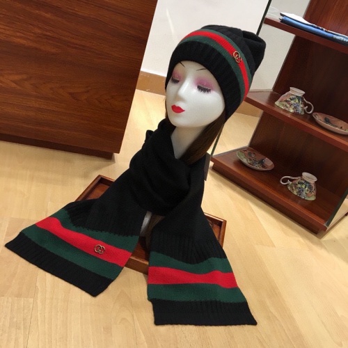 Cheap Gucci Hat and Scarf Set #1265171 Replica Wholesale [$52.00 USD] [ITEM#1265171] on Replica Gucci Hat and Scarf and Glove Set