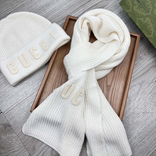 Cheap Gucci Hat and Scarf Set #1265175 Replica Wholesale [$52.00 USD] [ITEM#1265175] on Replica Gucci Hat and Scarf and Glove Set