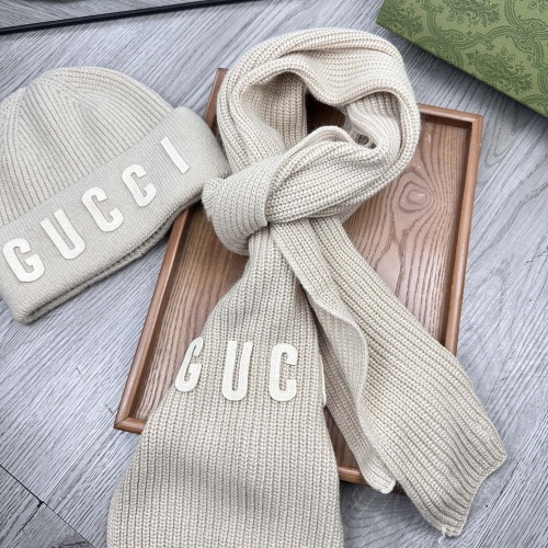 Cheap Gucci Hat and Scarf Set #1265176 Replica Wholesale [$52.00 USD] [ITEM#1265176] on Replica Gucci Hat and Scarf and Glove Set