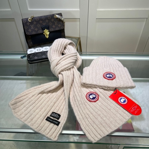 Cheap Canada Goose Hat and Scarf Set #1265181 Replica Wholesale [$45.00 USD] [ITEM#1265181] on Replica Canada Goose Hat and Scarf and Glove Set