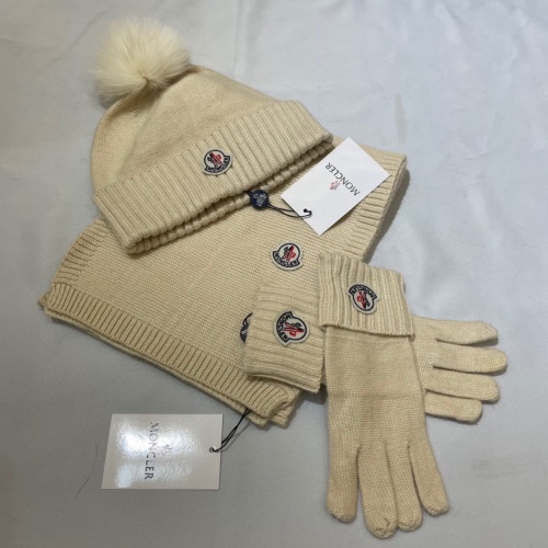 Cheap Moncler Hat and Scarf and Glove Set #1265212 Replica Wholesale [$72.00 USD] [ITEM#1265212] on Replica Moncler Hat and Scarf and Glove Set