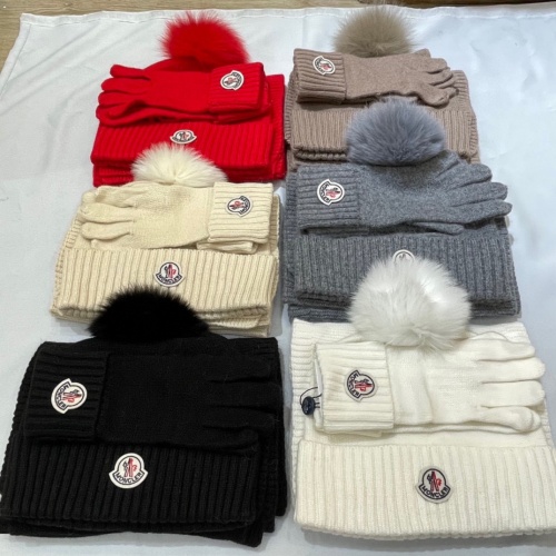 Cheap Moncler Hat and Scarf and Glove Set #1265212 Replica Wholesale [$72.00 USD] [ITEM#1265212] on Replica Moncler Hat and Scarf and Glove Set