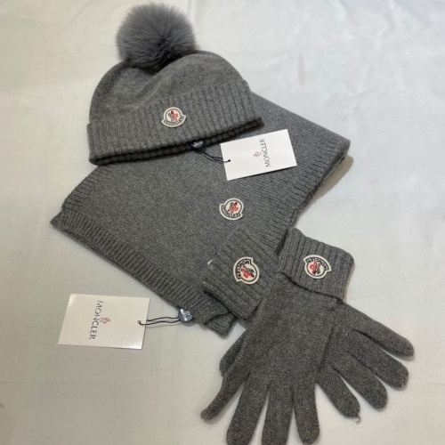 Cheap Moncler Hat and Scarf and Glove Set #1265214 Replica Wholesale [$72.00 USD] [ITEM#1265214] on Replica Moncler Hat and Scarf and Glove Set