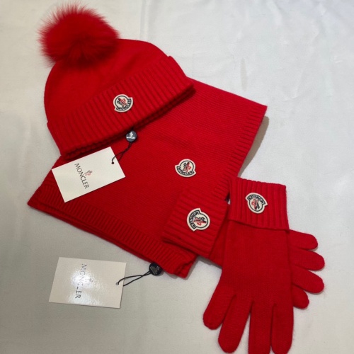 Cheap Moncler Hat and Scarf and Glove Set #1265216 Replica Wholesale [$72.00 USD] [ITEM#1265216] on Replica Moncler Hat and Scarf and Glove Set