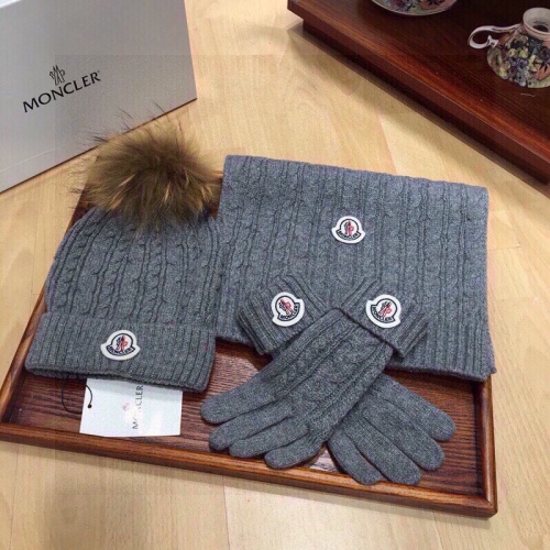 Cheap Moncler Hat and Scarf and Glove Set #1265217 Replica Wholesale [$72.00 USD] [ITEM#1265217] on Replica Moncler Hat and Scarf and Glove Set