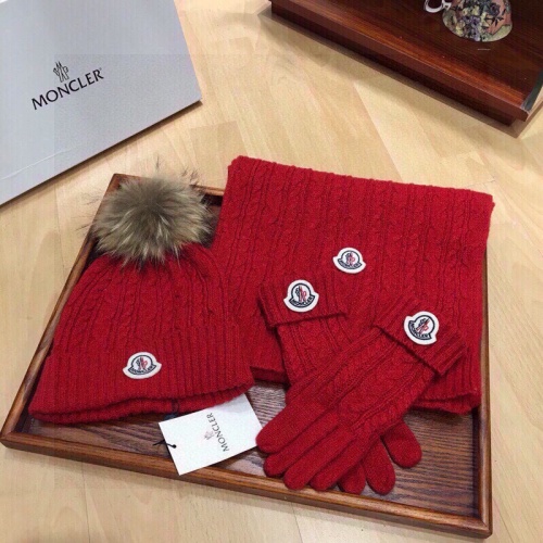 Cheap Moncler Hat and Scarf and Glove Set #1265218 Replica Wholesale [$72.00 USD] [ITEM#1265218] on Replica Moncler Hat and Scarf and Glove Set