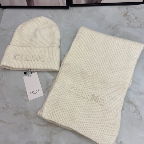 Cheap Celine Hat and Scarf Set #1265226 Replica Wholesale [$48.00 USD] [ITEM#1265226] on Replica Celine Hat and Scarf and Glove Set