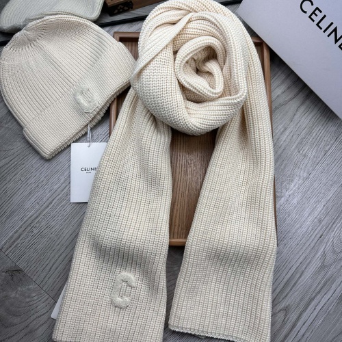 Cheap Celine Hat and Scarf Set #1265242 Replica Wholesale [$76.00 USD] [ITEM#1265242] on Replica Celine Hat and Scarf and Glove Set