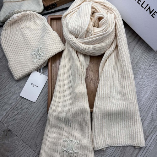 Cheap Celine Hat and Scarf Set #1265250 Replica Wholesale [$76.00 USD] [ITEM#1265250] on Replica Celine Hat and Scarf and Glove Set