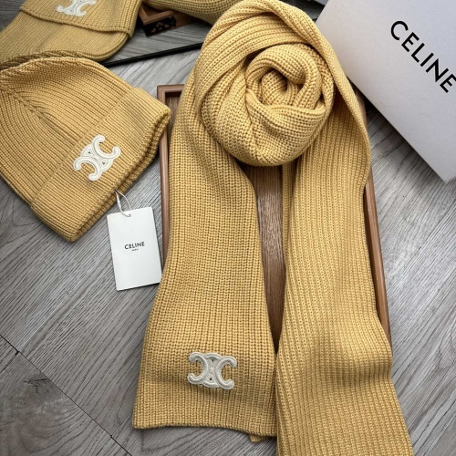 Cheap Celine Hat and Scarf Set #1265251 Replica Wholesale [$76.00 USD] [ITEM#1265251] on Replica Celine Hat and Scarf and Glove Set