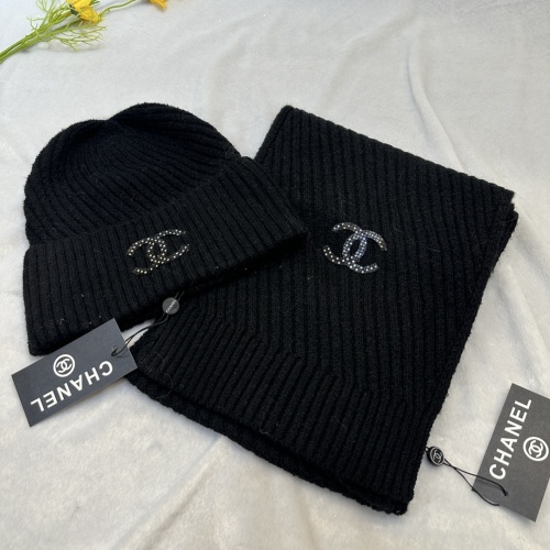 Cheap Chanel Hat and Scarf Set #1265271 Replica Wholesale [$48.00 USD] [ITEM#1265271] on Replica Chanel Hat and Scarf and Glove Set