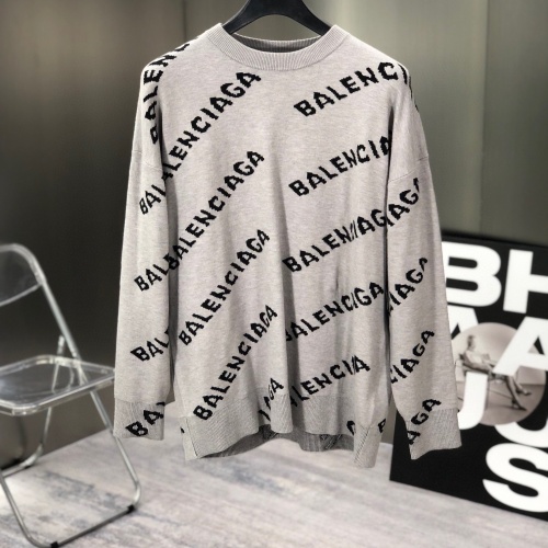 Cheap Balenciaga Sweaters Long Sleeved For Unisex #1265299 Replica Wholesale [$64.00 USD] [ITEM#1265299] on Replica Balenciaga Sweaters