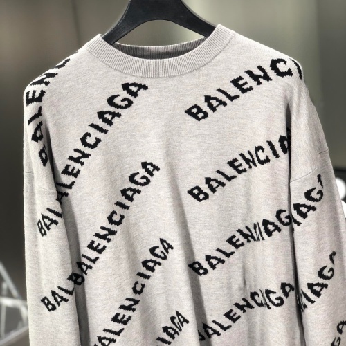 Cheap Balenciaga Sweaters Long Sleeved For Unisex #1265299 Replica Wholesale [$64.00 USD] [ITEM#1265299] on Replica Balenciaga Sweaters