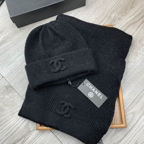 Cheap Chanel Hat and Scarf Set #1265306 Replica Wholesale [$52.00 USD] [ITEM#1265306] on Replica Chanel Hat and Scarf and Glove Set