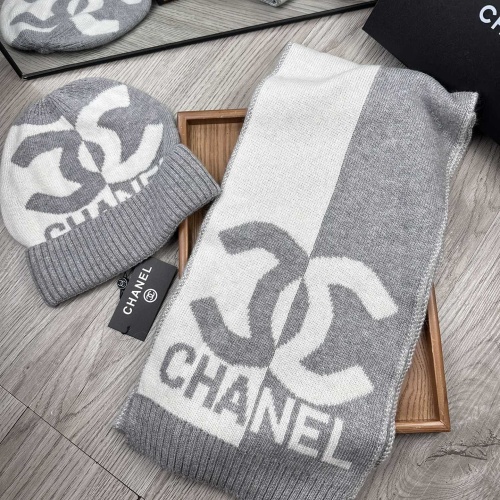 Cheap Chanel Hat and Scarf Set #1265317 Replica Wholesale [$52.00 USD] [ITEM#1265317] on Replica 