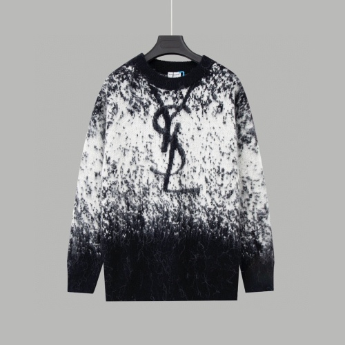 Cheap Yves Saint Laurent YSL Sweaters Long Sleeved For Unisex #1265377 Replica Wholesale [$64.00 USD] [ITEM#1265377] on Replica Yves Saint Laurent YSL Sweaters