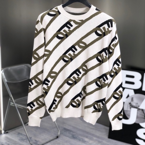 Cheap Fendi Sweaters Long Sleeved For Unisex #1265548 Replica Wholesale [$68.00 USD] [ITEM#1265548] on Replica Fendi Sweaters