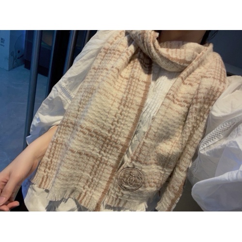 Cheap Chanel Scarves #1265553 Replica Wholesale [$60.00 USD] [ITEM#1265553] on Replica Chanel Scarves