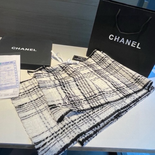 Cheap Chanel Scarves #1265554 Replica Wholesale [$60.00 USD] [ITEM#1265554] on Replica Chanel Scarves