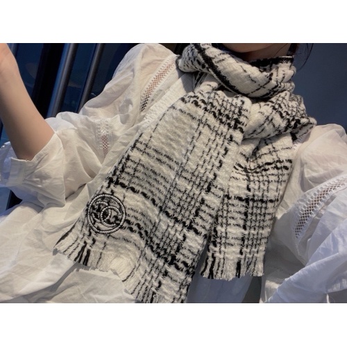 Cheap Chanel Scarves #1265554 Replica Wholesale [$60.00 USD] [ITEM#1265554] on Replica Chanel Scarves