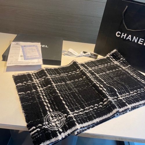 Cheap Chanel Scarves #1265555 Replica Wholesale [$60.00 USD] [ITEM#1265555] on Replica Chanel Scarves