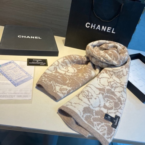 Cheap Chanel Scarves #1265558 Replica Wholesale [$68.00 USD] [ITEM#1265558] on Replica Chanel Scarves