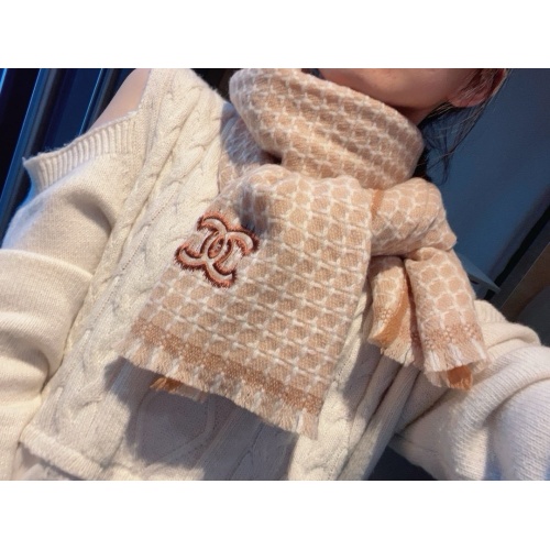 Cheap Chanel Scarves #1265564 Replica Wholesale [$68.00 USD] [ITEM#1265564] on Replica Chanel Scarves